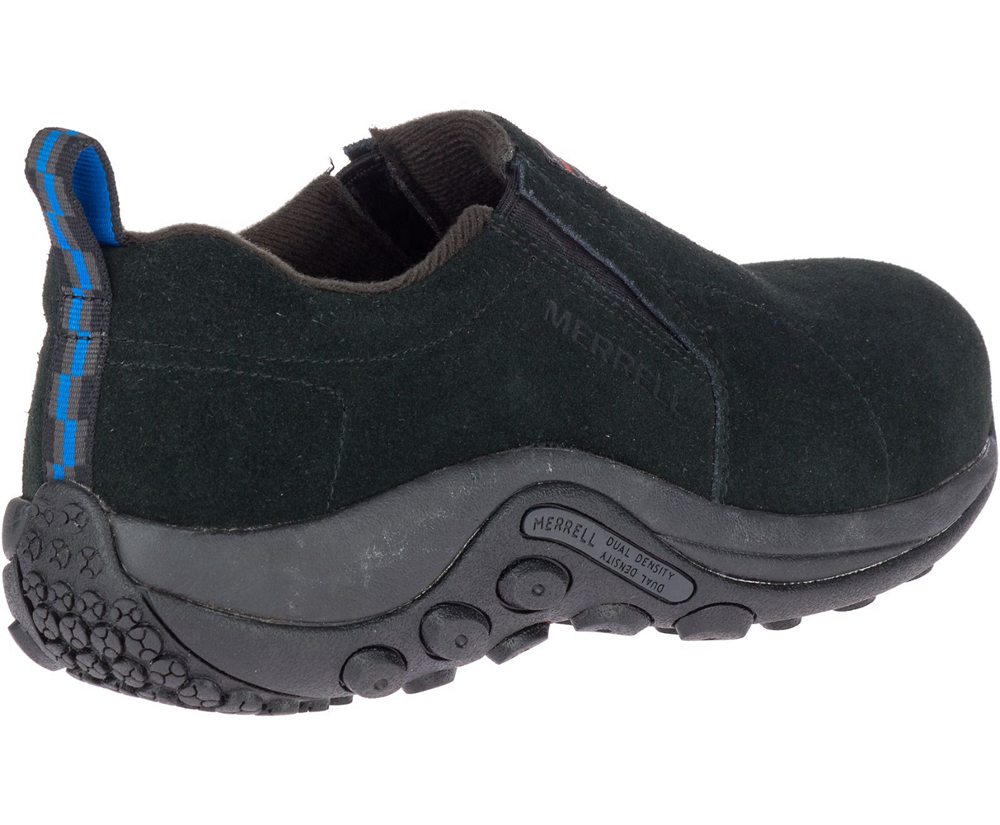 Merrell Barefoot Sko Herre - Jungle Moc Alloy Toe - Sort - HJO875942